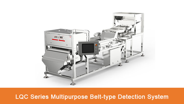 Système de détection à bande polyvalente série LQC, tri des piments